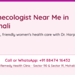 Gynecologist near me in Mohali - Dr. Harpreet Kaur at Remedy Health Clinic